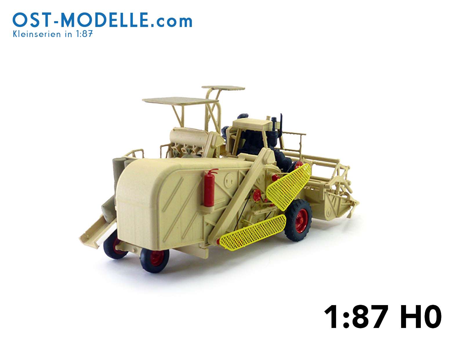 Mädrescher E177 Kornabsackung ohne Spreubergung beige